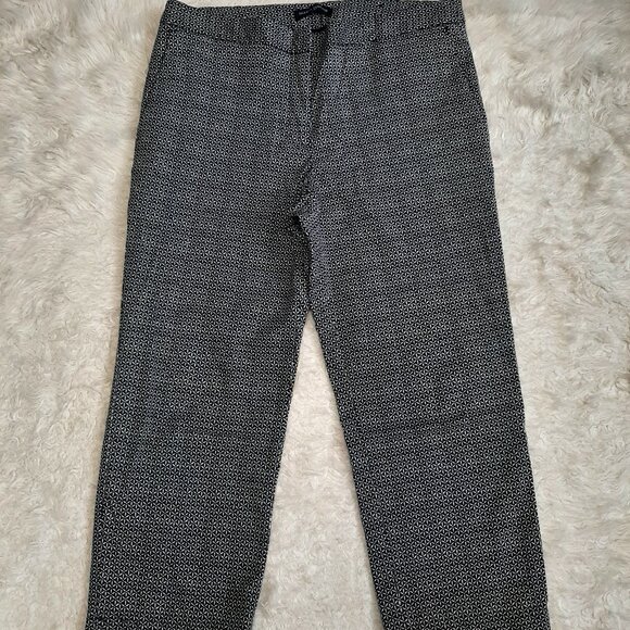 Mario Serrani Italy Women's Black Wide Legs Dress Pants Size 10 - Picture 2 of 7